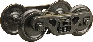 Kadee 974 A.S.F® 100-Ton Roller Bearing Trucks Metal Self Equalizing Trucks 